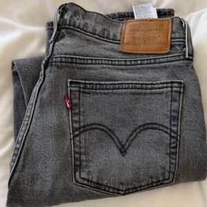 Levi's grey Straight  Jeans